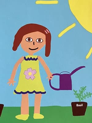 Alaia's Garden Table